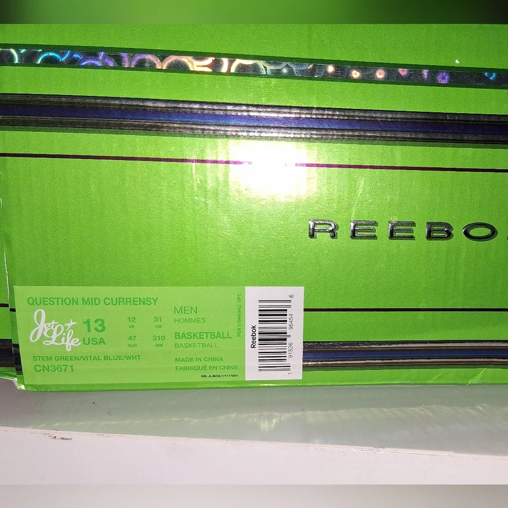 *RARE* Reebok Question "Jet Life" Sneakers - Picture 12 of 13